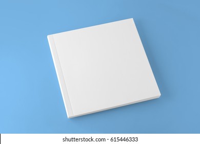 Blank Square Cover Book Template