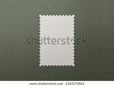 blank stamp with copy space mockup