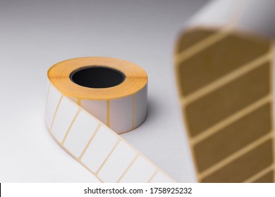 Blank sticky label  roll for thermal transfer printing