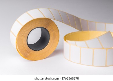 Blank sticky label  roll for thermal transfer printing