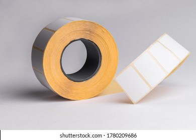 Blank Sticky Label  Roll For Thermal Transfer Printing
