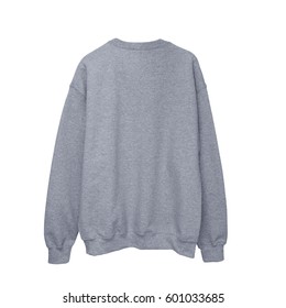 plain white crew neck sweatshirt