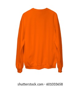 orange color sweater