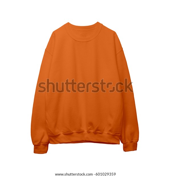 orange color sweatshirt