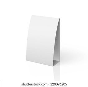 blank table tent images stock photos vectors shutterstock blank table tents