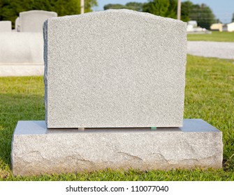 Blank Tombstone