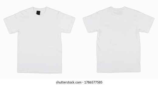 Download Blank Black White Shirts Front Back High Res Stock Images Shutterstock