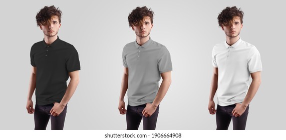 Download Black Polo Mockup Hd Stock Images Shutterstock