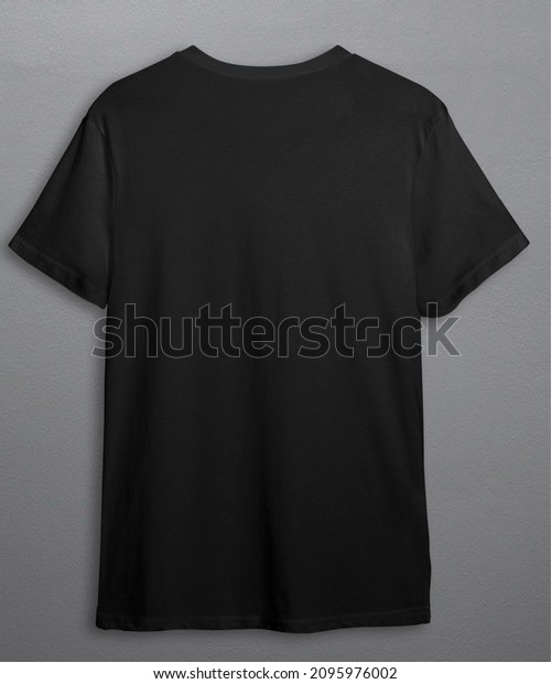 Blank Tshirt Model Example Image Design Stock Photo 2095976002 ...