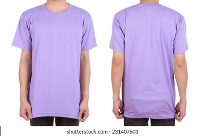 Blank Tshirt Set Front Back On Stock Photo 231407503 | Shutterstock