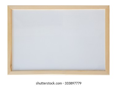 Blank White Board Isolated On White Stock Photo 333897779 | Shutterstock