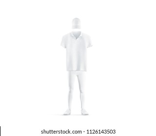 Blank White Classic Uniform Design Mock Stock Photo 1126143503 | Shutterstock