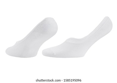 Blank White Cotton Sport Short Socks Stock Photo 1585195096 | Shutterstock