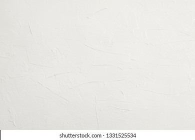 Blank white grunge cement wall texture background, banner