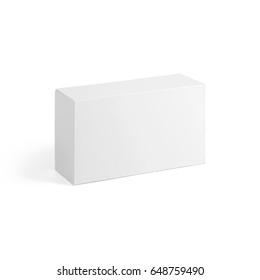 Blank White Paper Box Isolated On Stock Photo 648759490 | Shutterstock