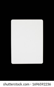 Blank White Playing Card Design