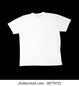 picture of plain white t-shirt