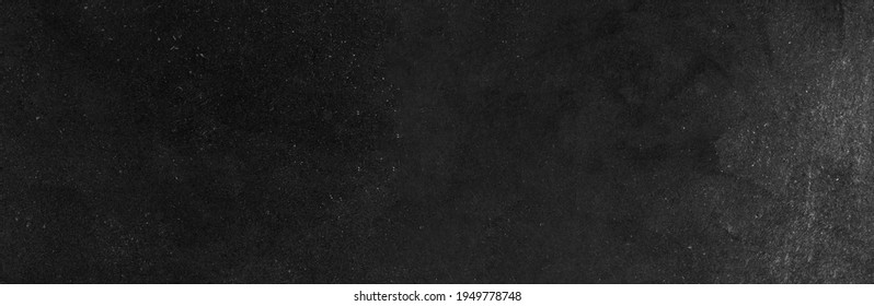 Blank Wide Old Wood Chalkboard Background Texture In College Concept For Back To School Panoramic Wallpaper For Black Friday Bacground  White Chalk Grunge. Map Room Wall Blackboard.