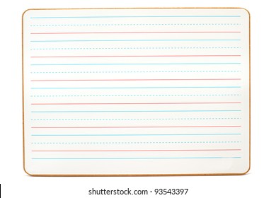 Blank Write Whiteboard On White Background Stock Photo 93543397 ...