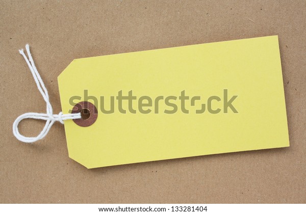 yellow luggage tags