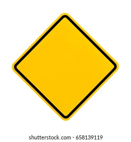 19,076 Blank yellow road sign Images, Stock Photos & Vectors | Shutterstock