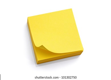 White Sticky Note Pad High Res Stock Images Shutterstock