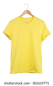 T Shirt Mockup Yellow Images Stock Photos Vectors Shutterstock