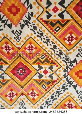 Blanket stripes seamless vector pattern. Black and white Cinco de Mayo party decor or ethnic mexican fabric pattern with colorful stripes. Serape design.

