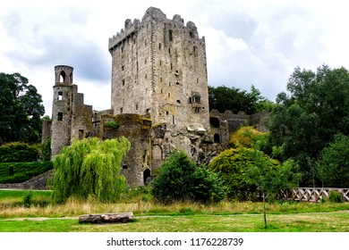 Blarney Castle, a medieval fortress in Blarney built in the year 1210.