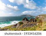 Blasket Islands from Coumeenole Dingle Kerry Ireland