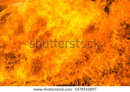 Blaze fire flame background and textured