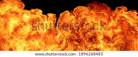 blaze fire flame conflagration texture for banner background