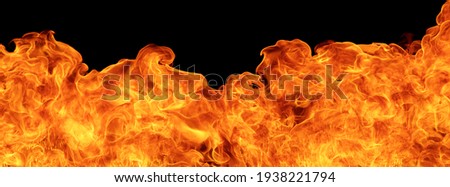 blaze fire flame conflagration texture for banner background