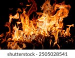 Blaze fire flame texture background. Fire sparks background. Abstract fire flame texture for banner background. Fire flame texture.