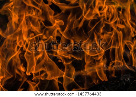 Blaze fire flame texture background.