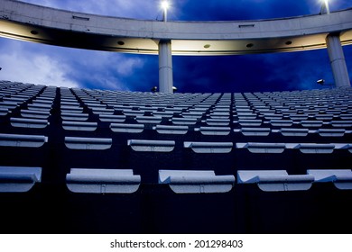 of bleachers 