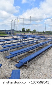 Bleachers At A Softball Field