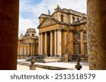 Blenheim Palace historic building in England