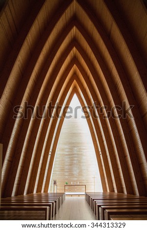 Similar – Image, Stock Photo Church of St Henry and St Kunhuta in Prague. Autumn season, orange tree. Bohemia