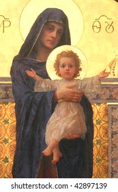 Blessed Virgin Mary With Baby Jesus