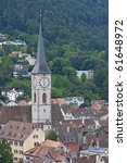 Blick auf die Hauptstadt des schweizerischen Kantons Graub?nden