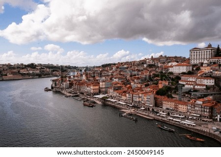 Similar – Image, Stock Photo Douro and old town of Porto