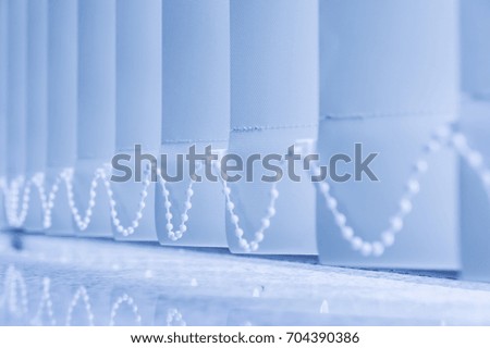 Similar – Image, Stock Photo View through a lamella curtain