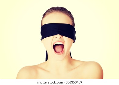Naked girls damplips blindfold Naked Girl Blindfold Images Stock Photos Vectors Shutterstock