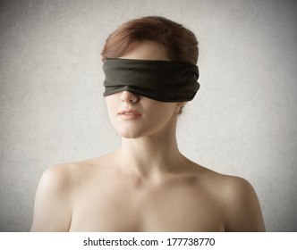 Blindfolded Stock Photo 177738770 | Shutterstock