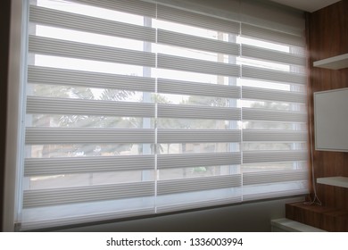 Blinds Double Vision, Dual Mink, Zebra