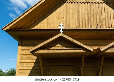 Blizneva Old Believers Church In Sunny Summer Day. 