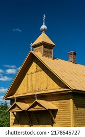 Blizneva Old Believers Church In Sunny Summer Day. 