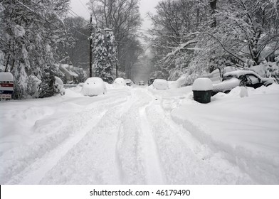 Blizzard in Washington DC area