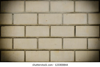 render breeze block wall